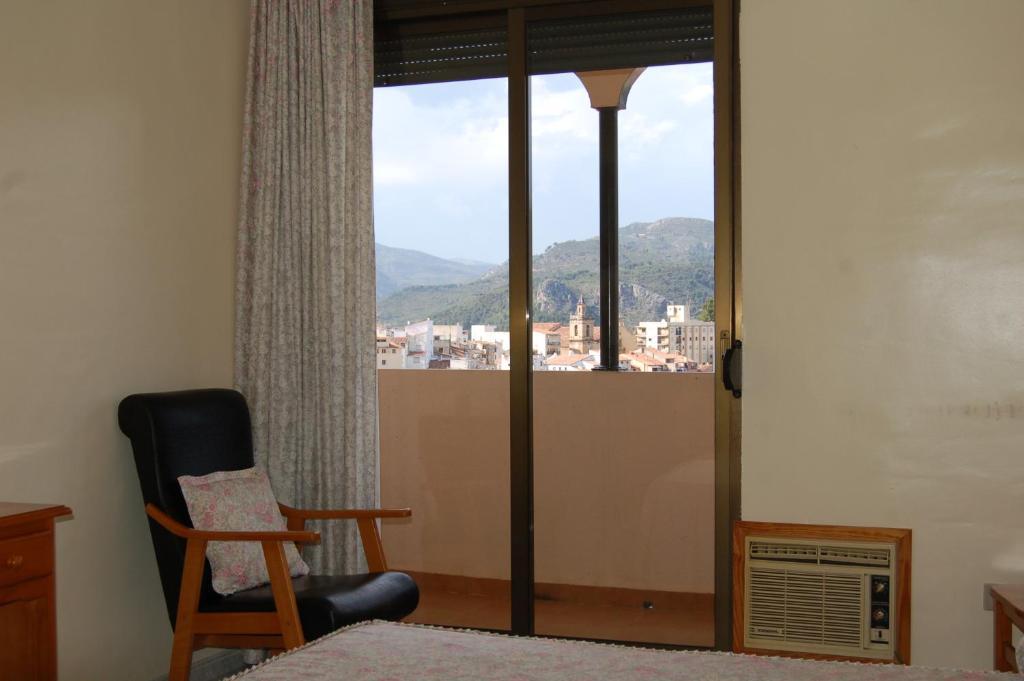 Hotel Llucena Lucena del Cid Ruang foto