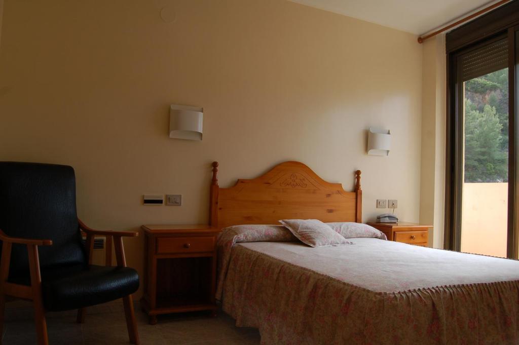 Hotel Llucena Lucena del Cid Ruang foto